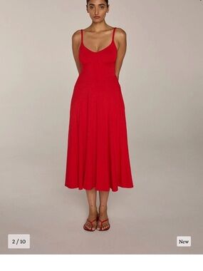 Hara The Label Pia Dress Chili